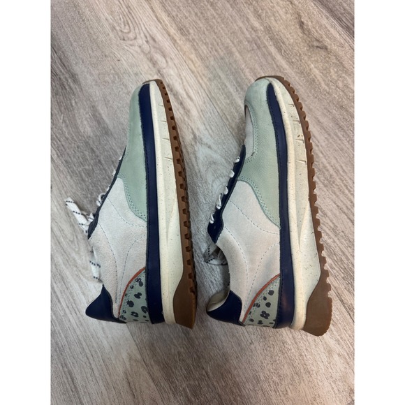 Madewell Kickoff Trainer Sneakers in Colorblock Suede and Nubuck Leather Sizd 7 - Picture 8 of 9